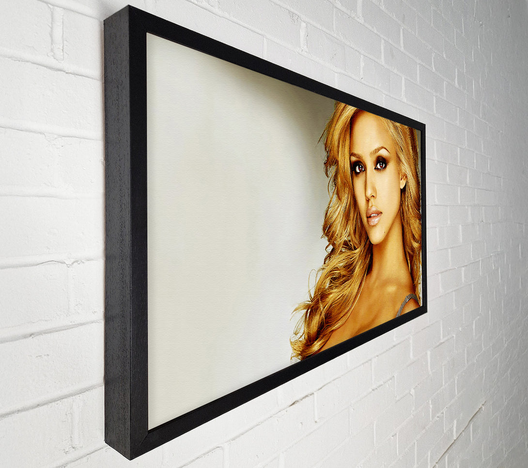  A Canvas Print of Jessica Alba Canvas Art