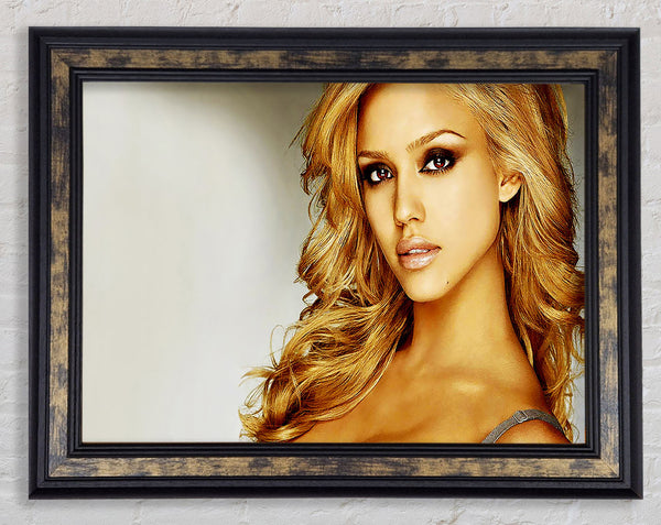 Jessica Alba Framed Print