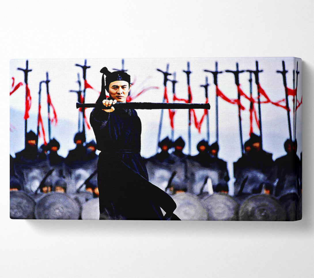  A Canvas Print of Jet Li Hero Canvas Wall Art