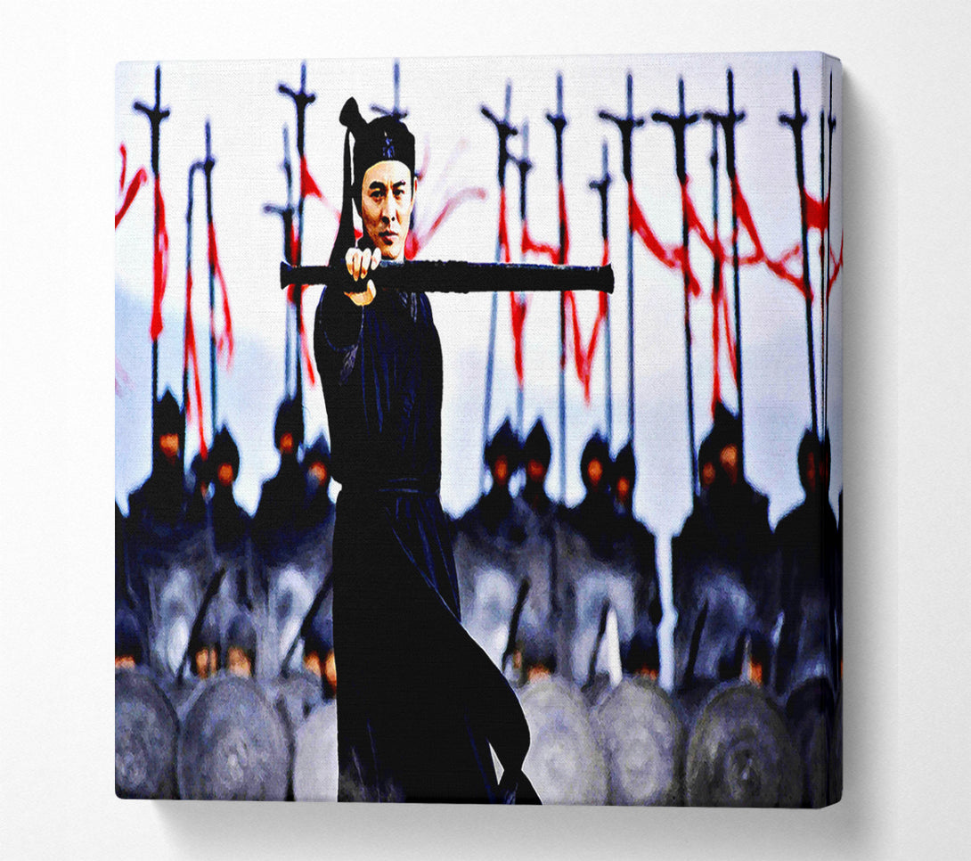  A Canvas Print of Jet Li Hero Canvas Wall Art