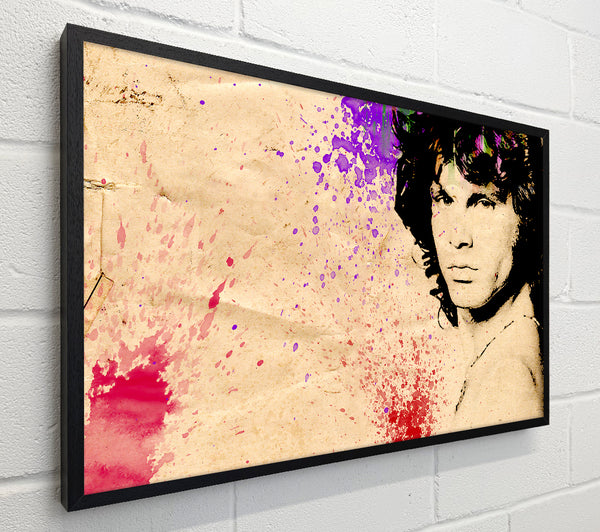 Jim Morrison Colour Splash