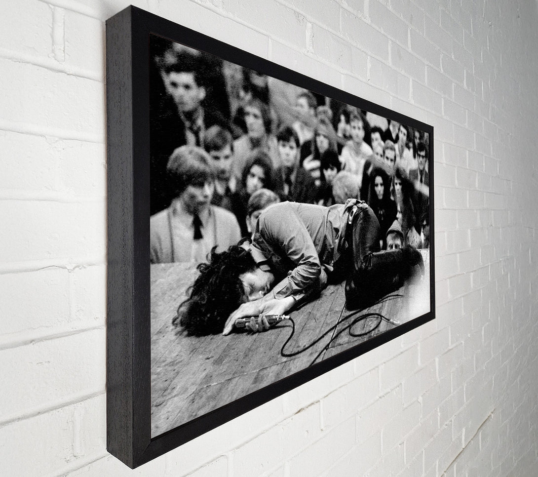  A Canvas Print of Jim Morrison Stage Canvas Print
