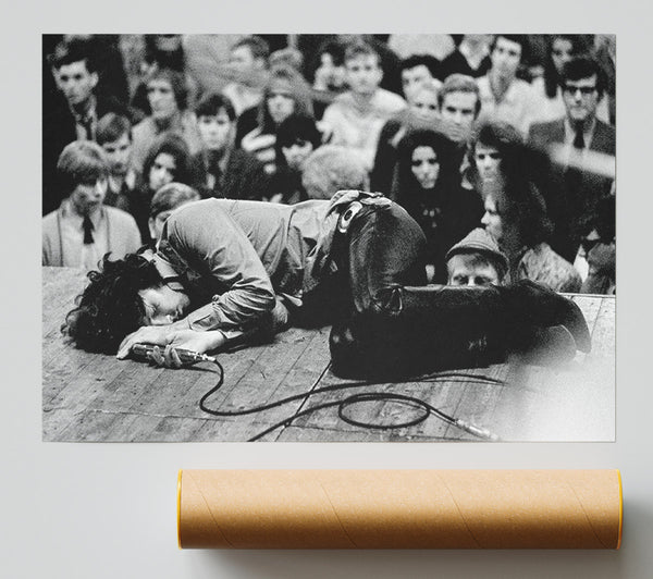 Jim Morrison Stage Poster
