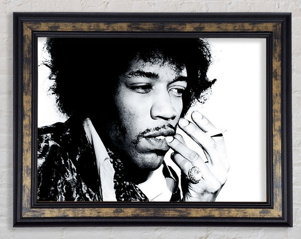 Jimi Hendrix Hey Joe Framed Print