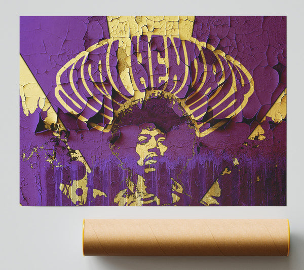 Jimi Hendrix Purple Haze Print