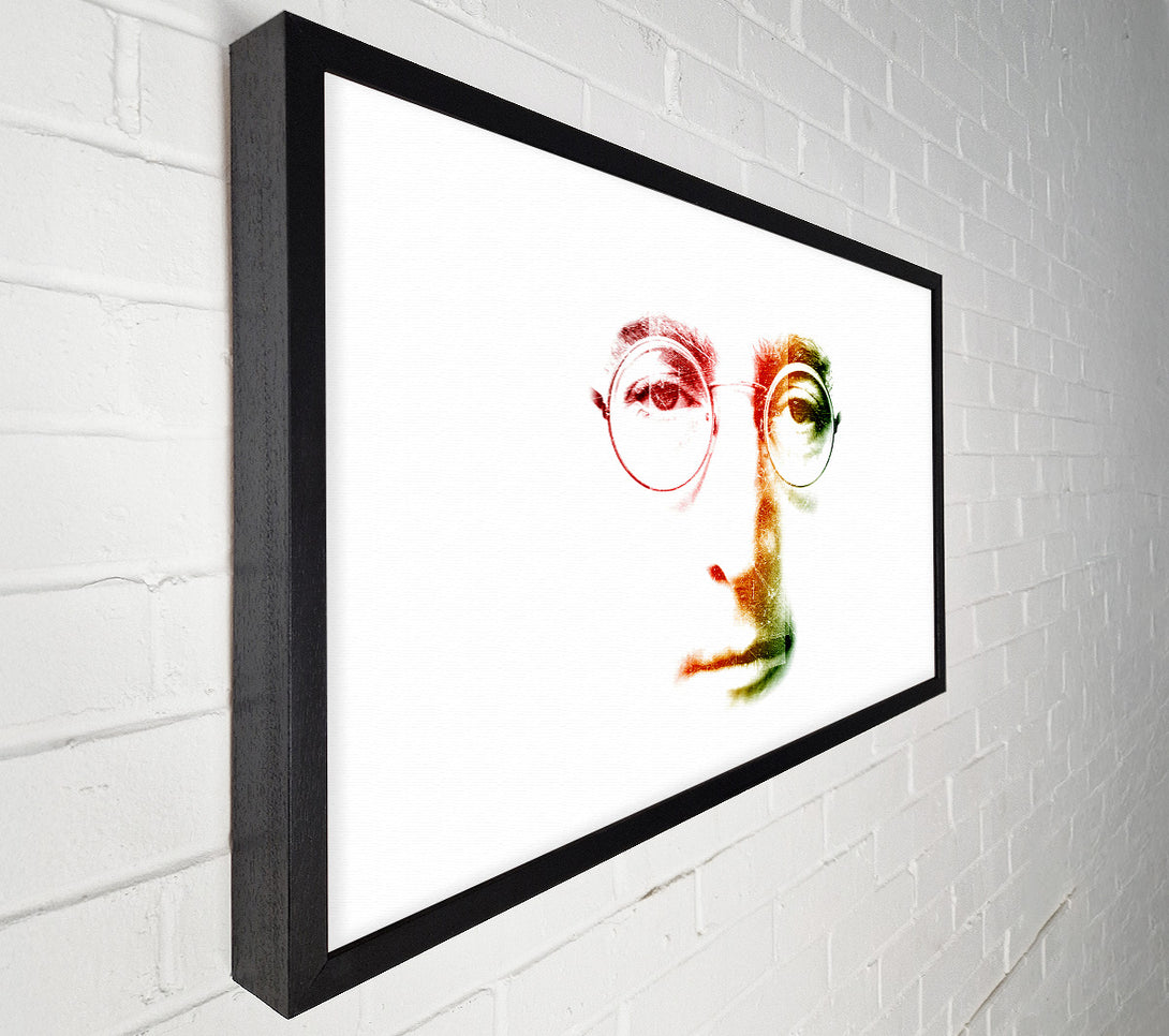  A Canvas Print of John Lennon Face Canvas Wall Art
