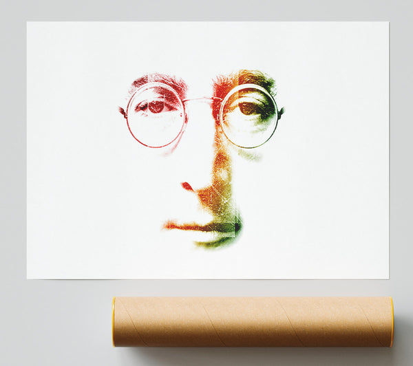 John Lennon Face Giclee Print