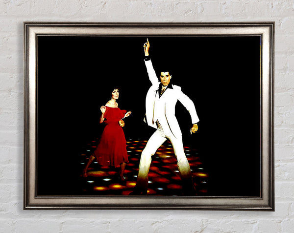 John Travolta Saturday Night Fever Framed Print