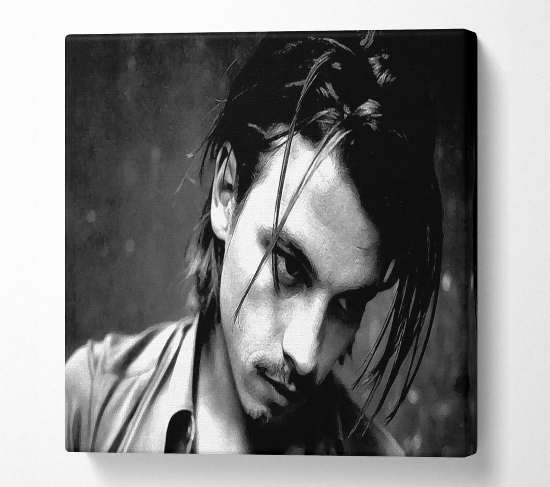  A Canvas Print of Johnny Depp Sexy Canvas Wall Art