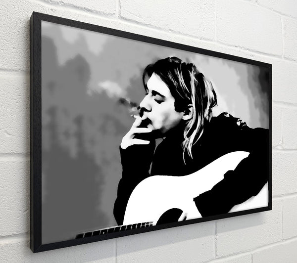 Kurt Cobain Guitar Smoke