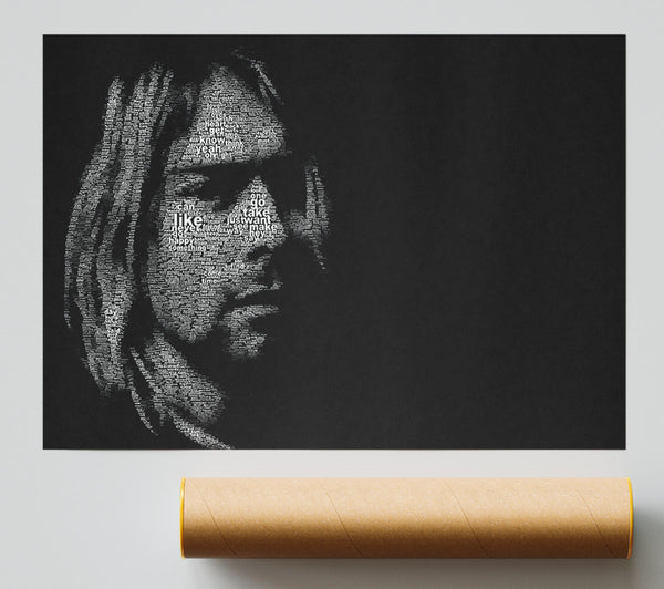 Kurt Cobain Portrait Giclee Print