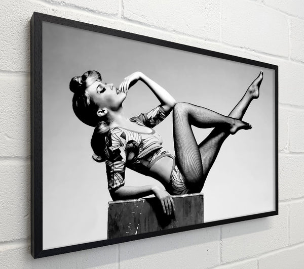 Kylie Minogue Legs B n W