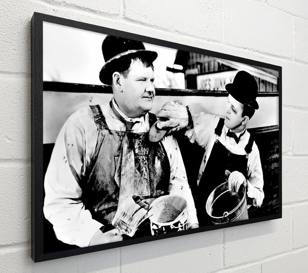 Laurel n Hardy Towed In The Hole