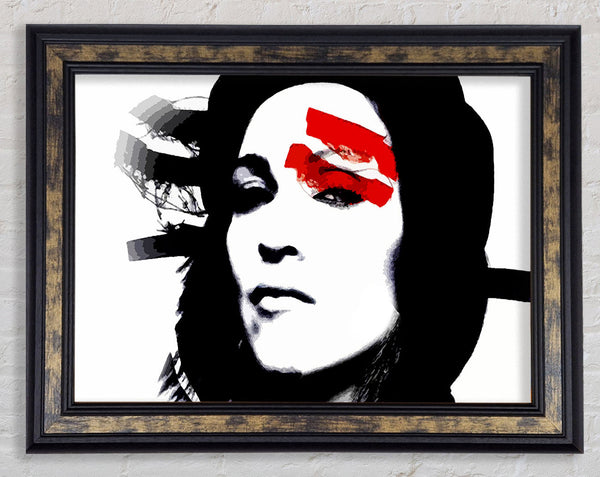 Madonna Victory Framed Print