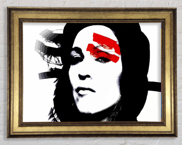 Madonna Victory Framed Print