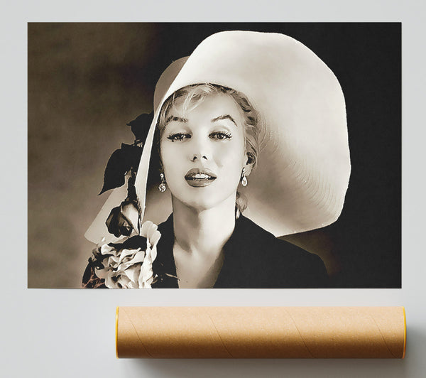 Marilyn Monroe Classic Hat Print