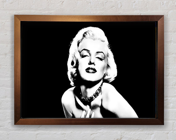 Marilyn Monroe Glamour B und W