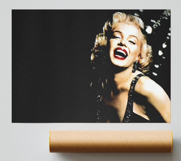 Marilyn Monroe Sparkle Giclee Print