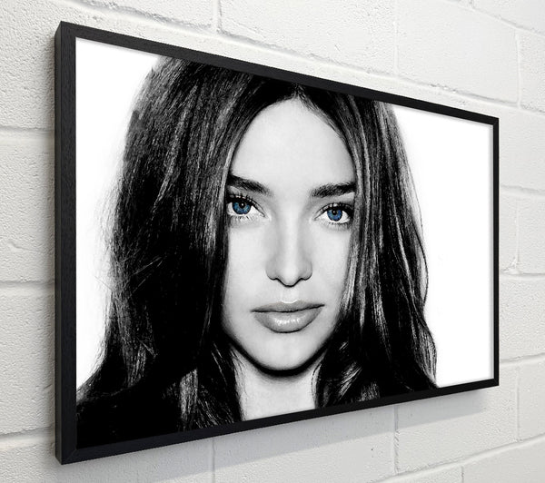Miranda Kirr Face B n W