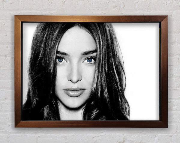 Miranda Kirr Gesicht B n W