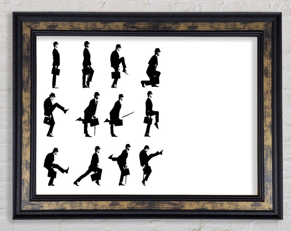 Monty Python The Walk Framed Print