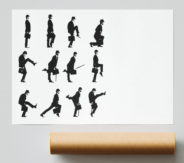 Monty Python The Walk Poster
