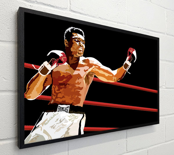 Muhammad Ali In The Ring