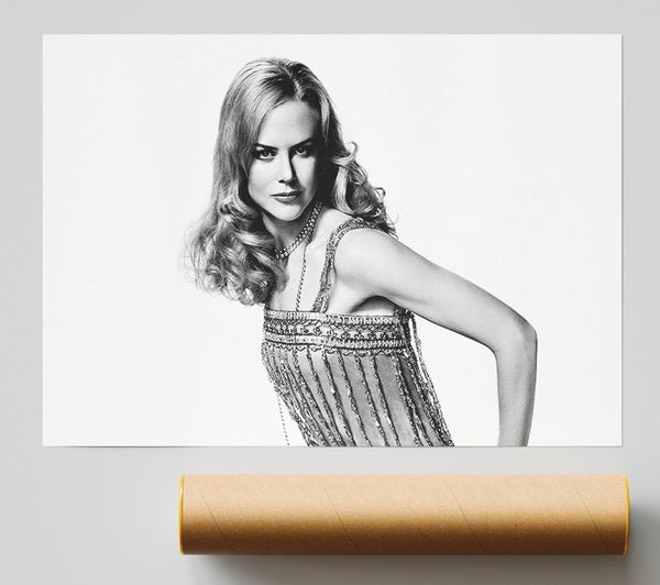 Nicole Kidman B N W Poster