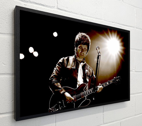 Noel Gallagher Oasis Sepia