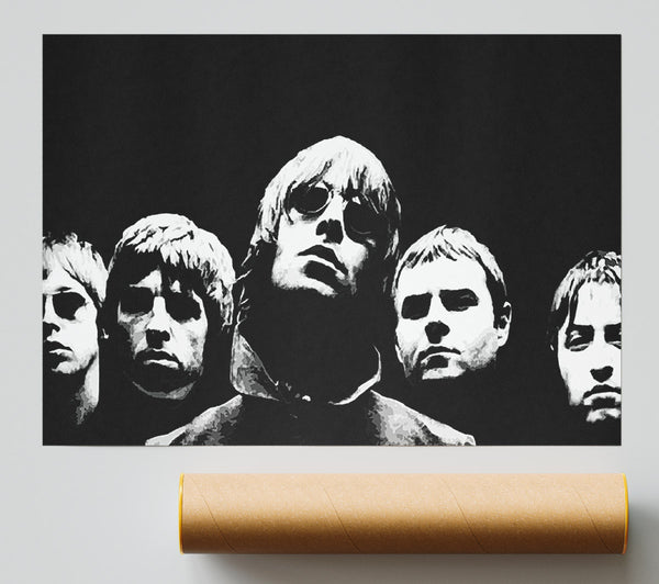 Oasis Wonderwall Pop Art Giclee Print