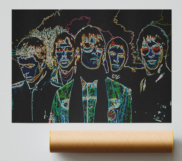 Oasis All My People Poster