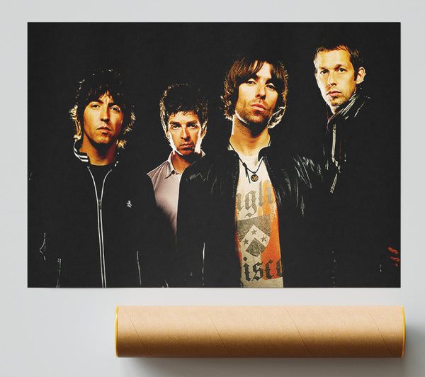 Oasis Champaign Supernova Print