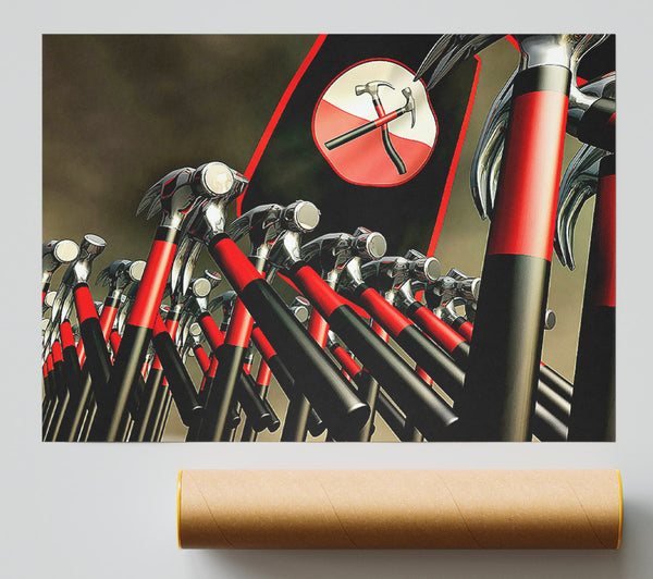 Pink Floyd Hammers Print