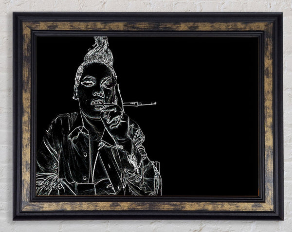 Pink Framed Print