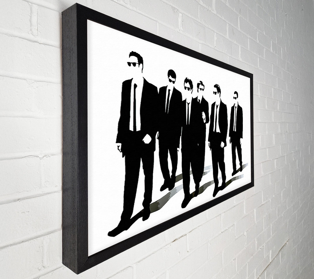  A Canvas Print of Reservoir Dogs Walking Canvas Print