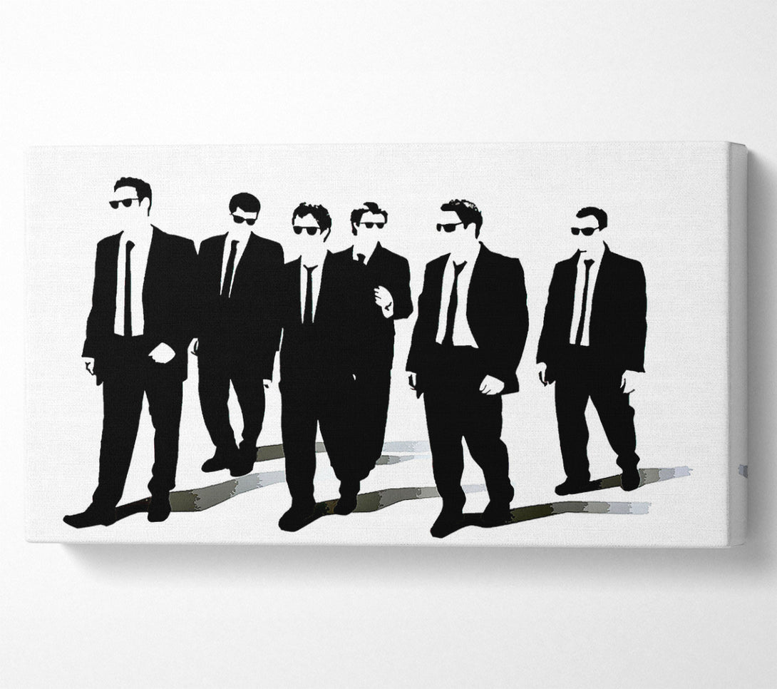  A Canvas Print of Reservoir Dogs Walking Canvas Print