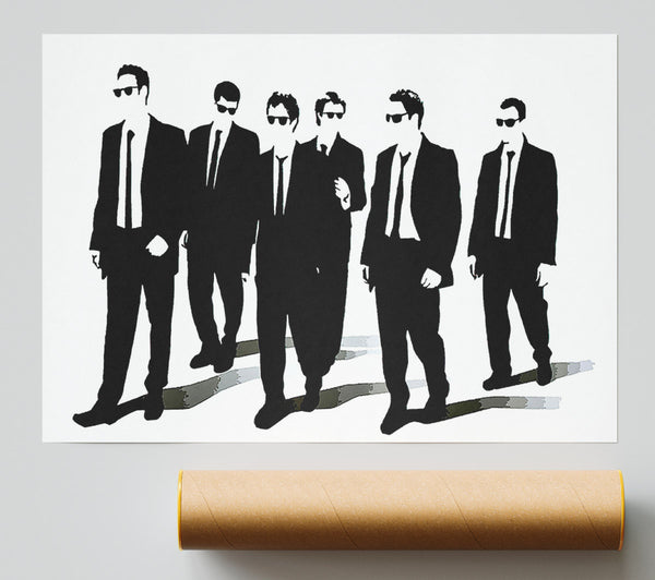 Reservoir Dogs Walking Print