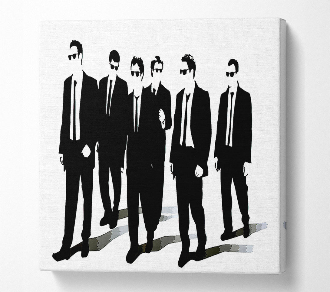  A Canvas Print of Reservoir Dogs Walking Canvas Print