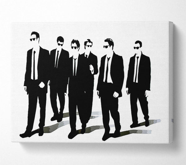  A Canvas Print of Reservoir Dogs Walking Canvas Print