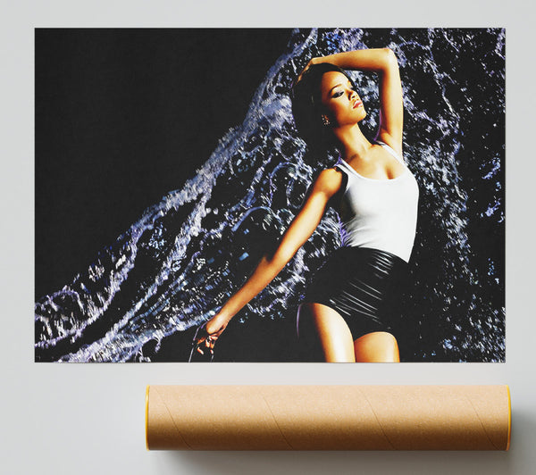 Rhianna Rain Giclee Print