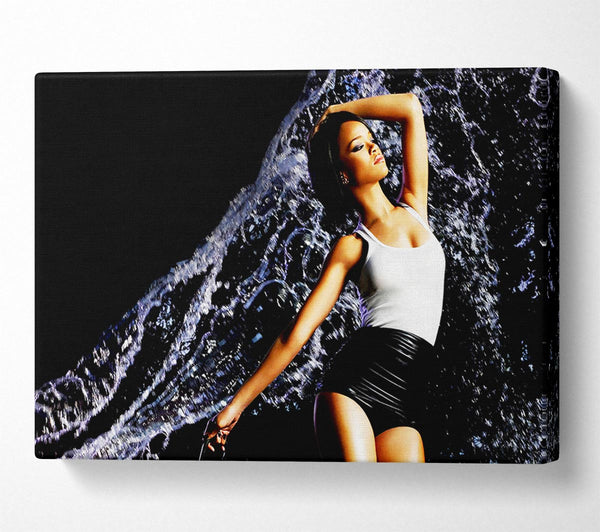  A Canvas Print of Rhianna Rain Canvas Art