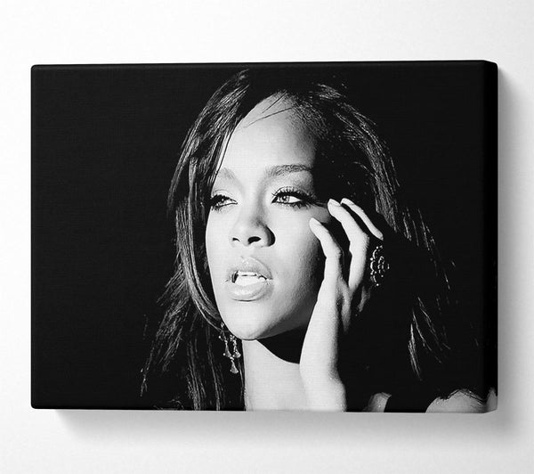  A Canvas Print of Rhianna Canvas Print