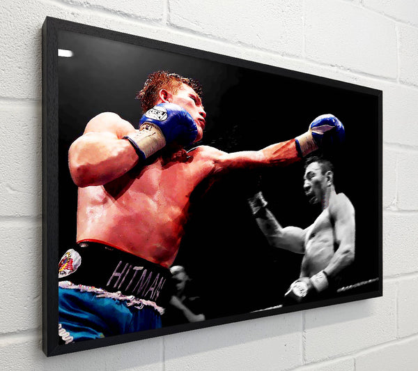 Ricky Hatton Knock Out In The Ring