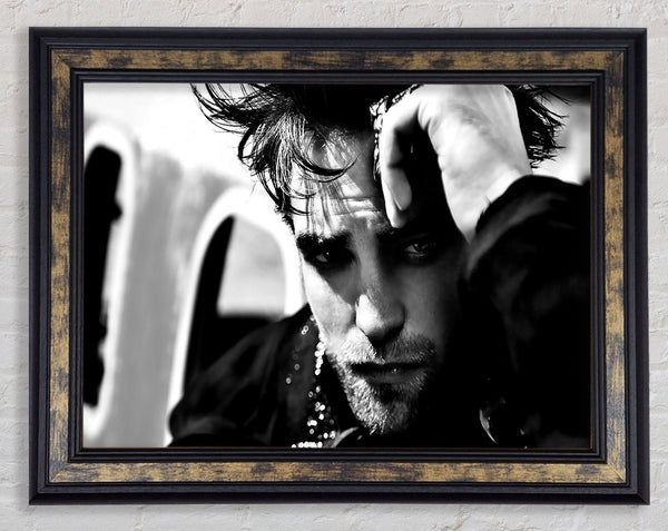 Robert Pattinson Framed Print