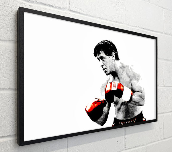 Rocky B n W Red Gloves