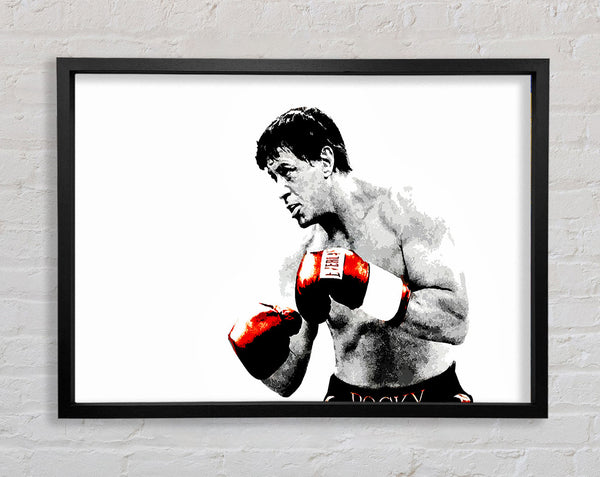 Rocky B n W Red Gloves