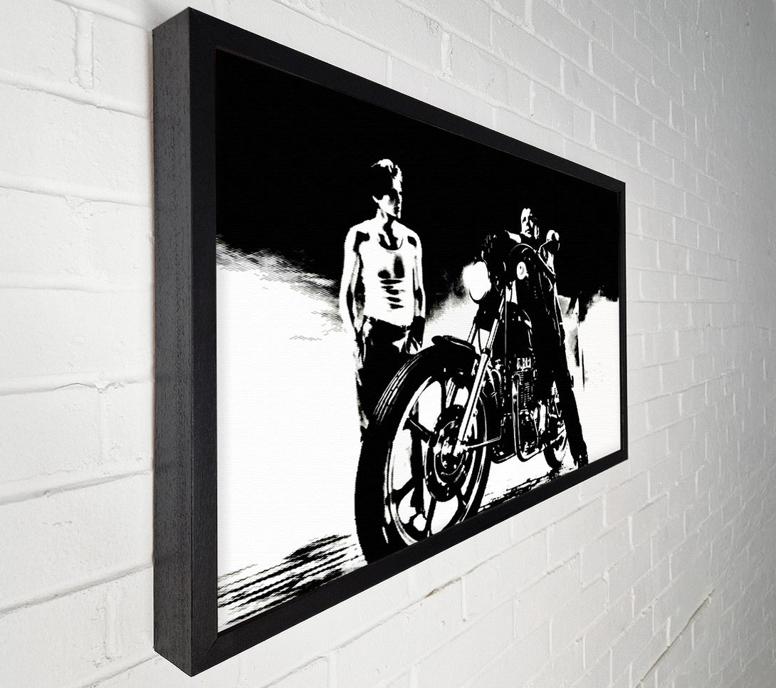 A Canvas Print of Rumble Fish Canvas Wall Art