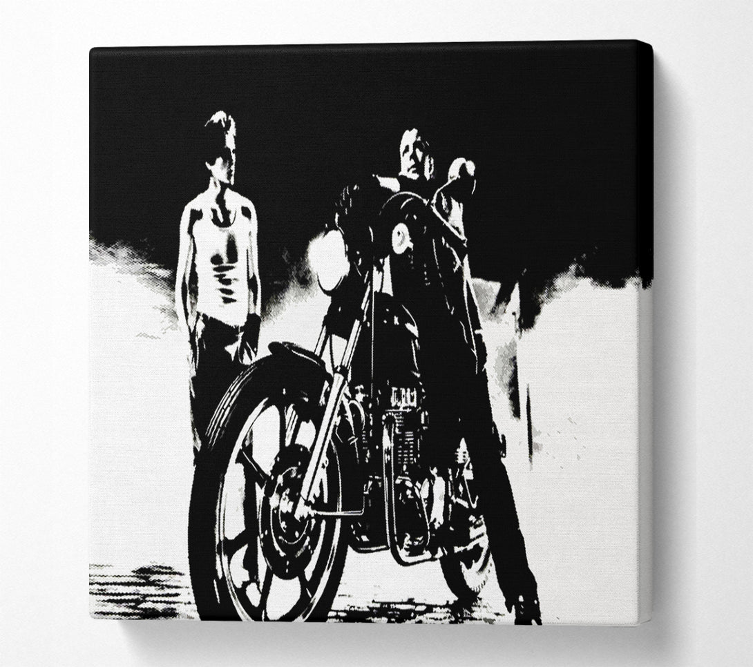  A Canvas Print of Rumble Fish Canvas Wall Art