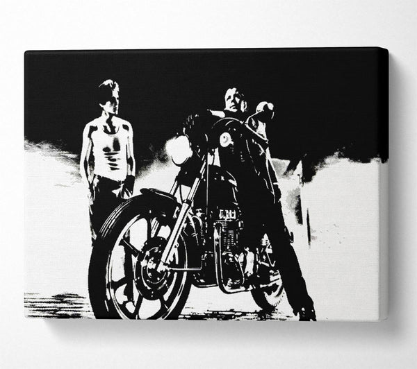  A Canvas Print of Rumble Fish Canvas Wall Art