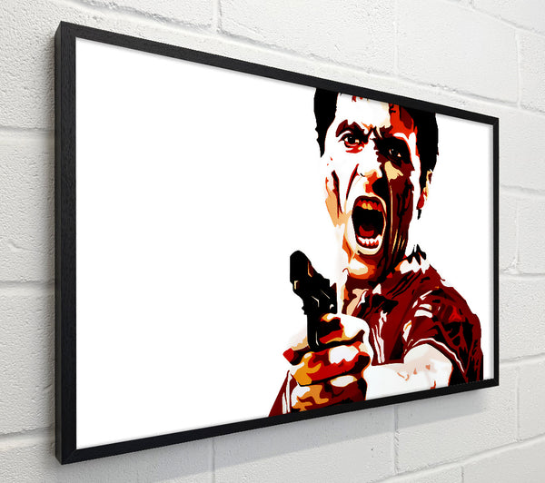 Scarface Al Pacino Red
